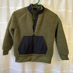 Athletic Works Olive Sherpa with Black Detail